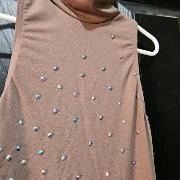 Weissman NWOT child intermediate brown lyrical contemporary costume custom stone - Picture 5 of 9